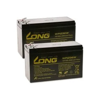 Záložní baterie KungLong Blei-Gel-baterie UPS APC Smart-UPS SC1000I 9Ah 12V (nahrazuje také 7,2Ah / 7Ah) originál 9,0Ah