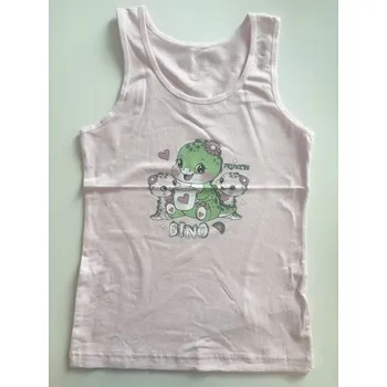 Dámské spodní prádlo EVONA a.s. Dívčí košilka E-DINO RŮŽOVÁ Velikost: 122