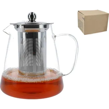 Konvice na čaj KONVICE SKLENĚNÁ KONVICE NA ČAJ BYLINNÝ VAŘIČ SKLENĚNÝ DÁREK 11