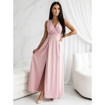 Dámské šaty Staro-růžové společenské šaty pro družičky , VELIKOST UNI ( XS, S, M )