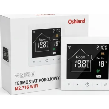 TERMOSTAT PROSTOROVÝ DIGITÁLNÍ LCD 16A WIFI PRO PODLAHOVÉ TOPENÍ