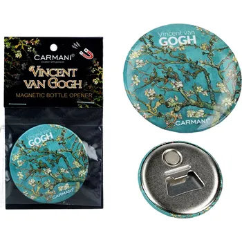Otvírák OTVÍRÁK NA LÁHVE S MAGNETEM VAN GOGH KVETOUCÍ MANDLOŇ