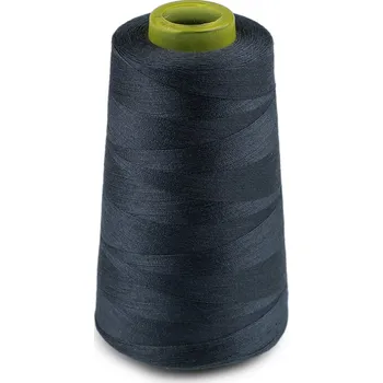 Nit Polyesterové nitě pro overlocky i klasické šití návin 3000 yards PES 40S/2, velké, 22 (350) modrá pařížská
