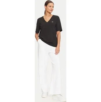 Pánské tričko Lacoste T-Shirt TF7300 Černá Regular Fit 42