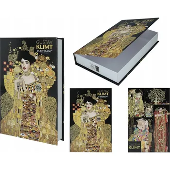 Dárková krabička KRABIČKA KRABIČKA NA MAGNET CARMANI GUSTAV KLIMT ADELA BALENÍ DÁREK