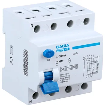 spínač Proudový chránič Gacia 230 V IP20 40 A