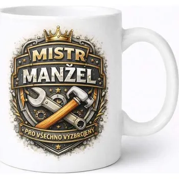 Hrnek pro manžela 5 - bílý