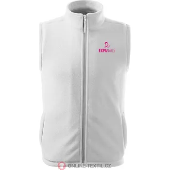 Dámská vesta EXPA-nails Vesta - Bílá s logem Expa nails Velikost: M