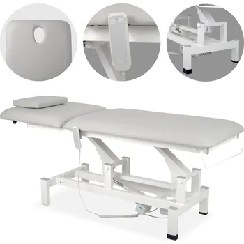 Masážní přístroj Habys Masážní lehátko Fortis 2 s ručním ovládáním k729 světle šedé