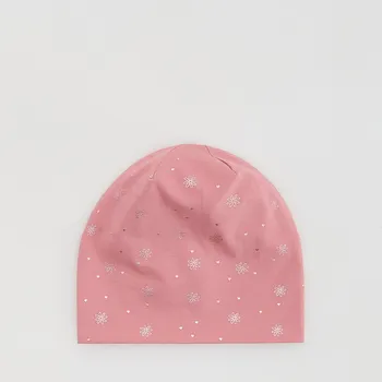 Čepice Reserved - Vzorovaná čepice - světle fialová - 687IN-34X - 687IN-34X-5Y9