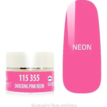 Přípravek na nehty UV/LED gel barevný - SHOCKING PINK neon 5 g