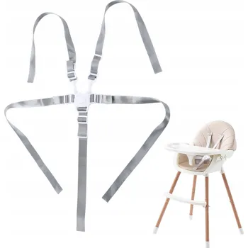 Kočárek PĚTIBODOVÉ BEZPEČNOSTNÍ PÁSY DO KOČÁRKU, ŽIDLIČKY NEBO HOUPAČKY