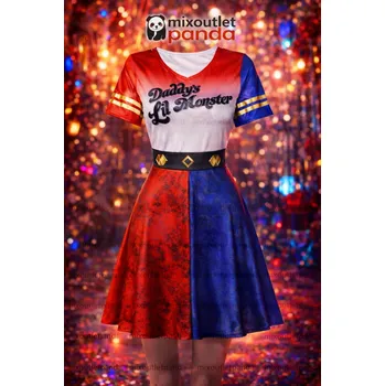 Karnevalový kostým Kostým karnevalový kostým dámský (L (44/46), Harley Quinn)