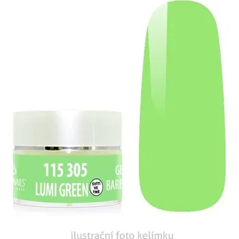 Přípravek na nehty UV/LED gel barevný Lumi - Green 5g