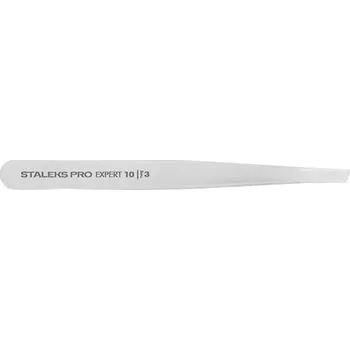 Staleks Pinzeta zkosená Expert 0,5mm 10/3 - sirší