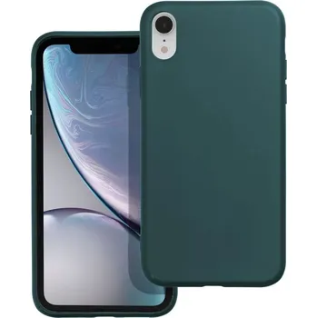 Pouzdro na mobilní telefon OEM Pouzdro MATT Case APPLE IPHONE XR tmavě zelené