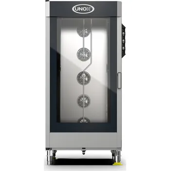 UNOX Konvekční trouba se zvlhčováním, elektrická, 16x600x400, 29,7 kW, 866x997x1863 mm | UNOX, BakerLux