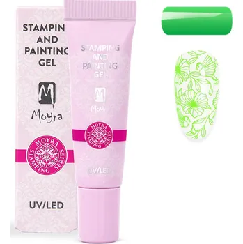 Moyra Stamping - Painting gel č.09 Vivid Green