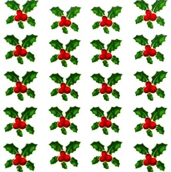 Vodoobtisky - Vánoční jmelí