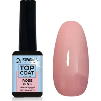 Přípravek na nehty EXPA-nails UV/LED gel Top coat color - Rose Pink Objem: 11 ml
