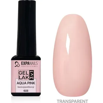 Přípravek na nehty UV/LED Gel lak 3v1 - Aqua Pink transparent 5 ml