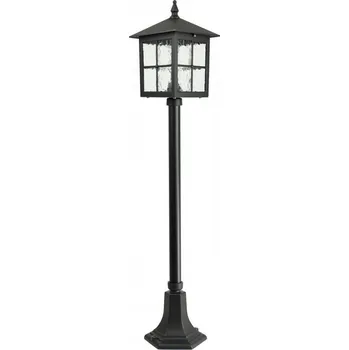 Stojací lampa Kvadratický osvětlovací sloupek Su-ma E27 106 cm černý