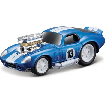 autíčko Maisto - Muscle Machines - 1965 Shelby Cobra Daytona Coupe, modrá, 1:64