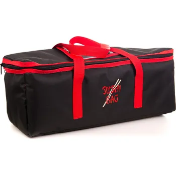 Termobox FURMIS Sáček na 9 krabiček sushi, codura, červený s černým lemováním | FURMIS, TNS