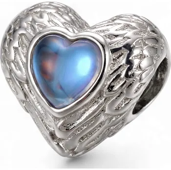 Přívěsek Přívěsek ANDĚLSKÉ SRDCE Měsíční Kámen stříbro 925 ANDĚL