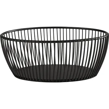 Odpadkový koš APS Oválný koš 200x150x80 mm | APS, Svart