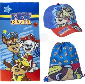 Kšiltovka Cerdá SOUPRAVA TLAPKOVÁ PATROLA ručník, kšiltovka a sáček