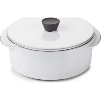 Revol Caractére zapékací mísa s víkem pr. 12 cm, bílá