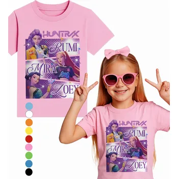 Chlapecké tričko Dětské tričko Mira Rumi Zoey Kpop Tshirt XL 164cm + Tetování