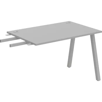 Psací stůl Stůl pracovní k řetězení úzký UE A 1200 RU - ŠEDÁ , ŠEDÁ