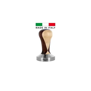 Příprava kávy Tamper dřevo/nerez ořech/javor 58,5 mm