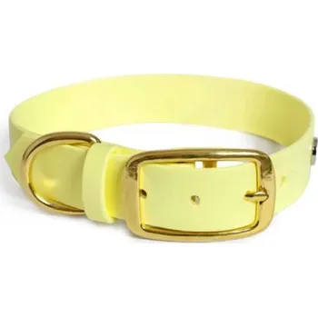 Obojek pro psa Bura obojek pastělově žlutý PUP´S Paradise | Obojek pro psy - XXS