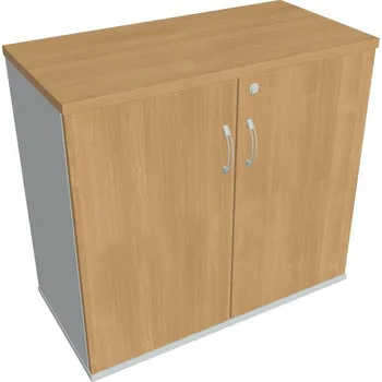 Policová skříň Skříň stolová SPZ 80 40 - DUB , ŠEDÁ