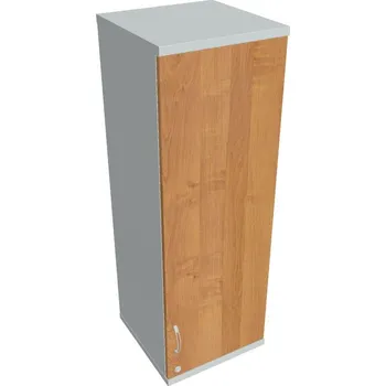 Policová skříň Skříň dveřová SZ 3 40 01 P H (Horní) pravá, Zámek jednoduchý - OLŠE , ŠEDÁ