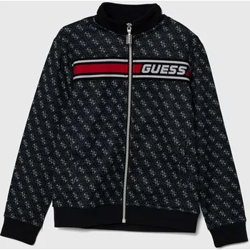 Chlapecká mikina Dětská mikina Guess L4YQ24.FL04Q.9BYH černá 99X, vel. 105-112