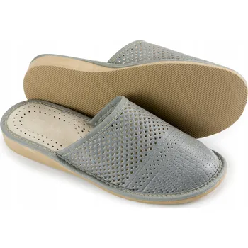 Dámská obuv Dámské Pantofle NOWO K-1545A šedé - 39