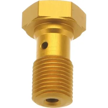 Brzdová čelist Hydraulický šroub pro brzdové potrubí TRW LUCAS MCH911G (TRW ZF hydraulický šroub pro brzdové potrubí M10X1,00 BREMBO barva zlatá)