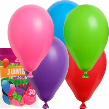 Balónek Barevné balónky balónky na oslavu 30 kusů