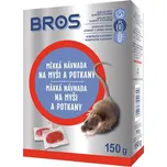 Rodenticid BROS měkká návnada na myši a potkany