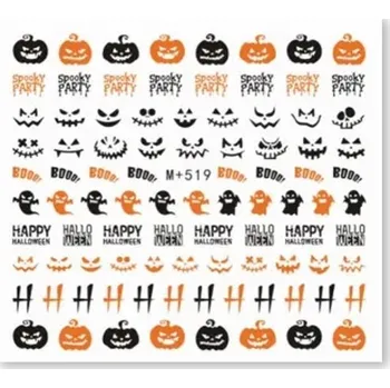 Zdobení - vodoobtisky č.002 - Halloween