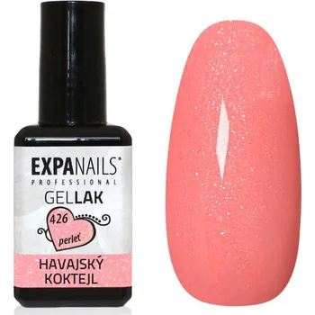 Lak na nehty UV/LED Gel lak - Havajský koktejl neon perleť 5 ml