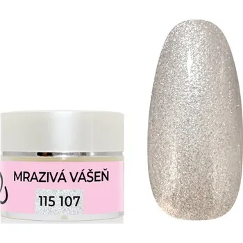 Lak na nehty UV/LED gel barevný - Mrazivá vášeň perleť 5g