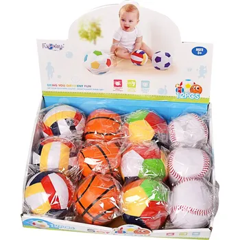 Hračka pro nejmenší MAC TOYS Míček různé druhy 10 cm