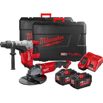 Sada nářadí MILWAUKEE M18FHPP2A-122C M18 FUEL Sada nářadí, 2x 12,0 Ah 4933464902