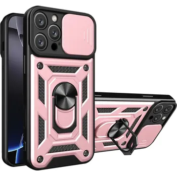 Pouzdro na mobilní telefon Techsuit - CamShield Series - iPhone 16 Pro Max - Rose Gold