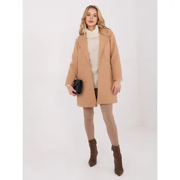 Dámský kabát Dámský kabát IT-PL-20238.23 MODA ITALY Barva: Béžová, Velikost: UNI